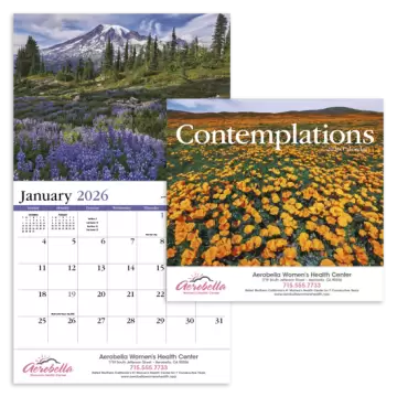 Contemplations Appointment Wall Calendar - Stapled